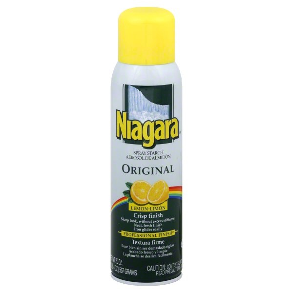 slide 1 of 1, Niagara Spray Starch, Original, Lemon, 20 oz