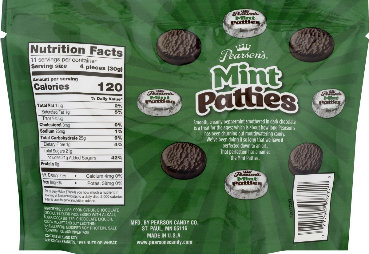 slide 3 of 8, Pearsons Mint Patties 12 oz, 12 oz