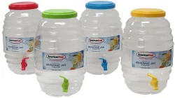 Honeycomb Plastic Jar W/Spout