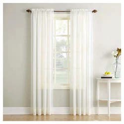 Erica Crushed Voile Panel Eggshell 51x84"