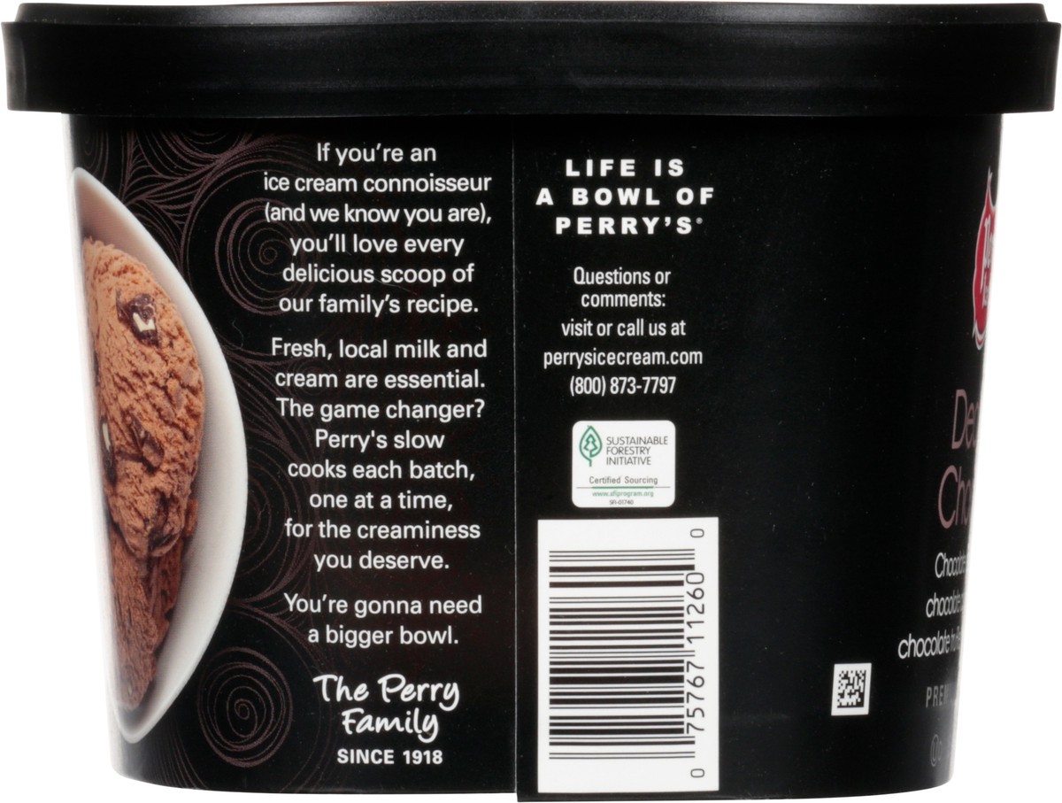 slide 5 of 9, Perry's Ice Cream Premium Death by Chocolate Ice Cream 1.5 qt, 1.5 qt