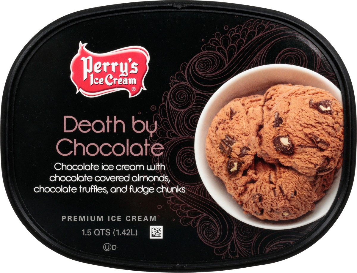 slide 2 of 9, Perry's Ice Cream Premium Death by Chocolate Ice Cream 1.5 qt, 1.5 qt