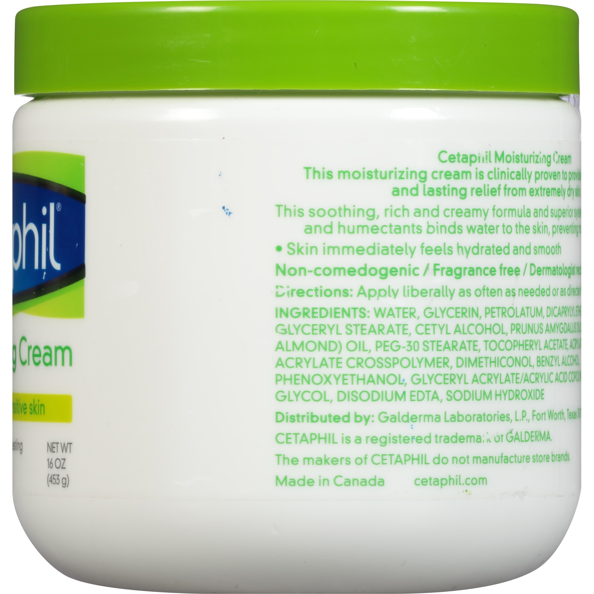 slide 5 of 7, Cetaphil Moisturizing Cream Fragrance Free, 16 oz