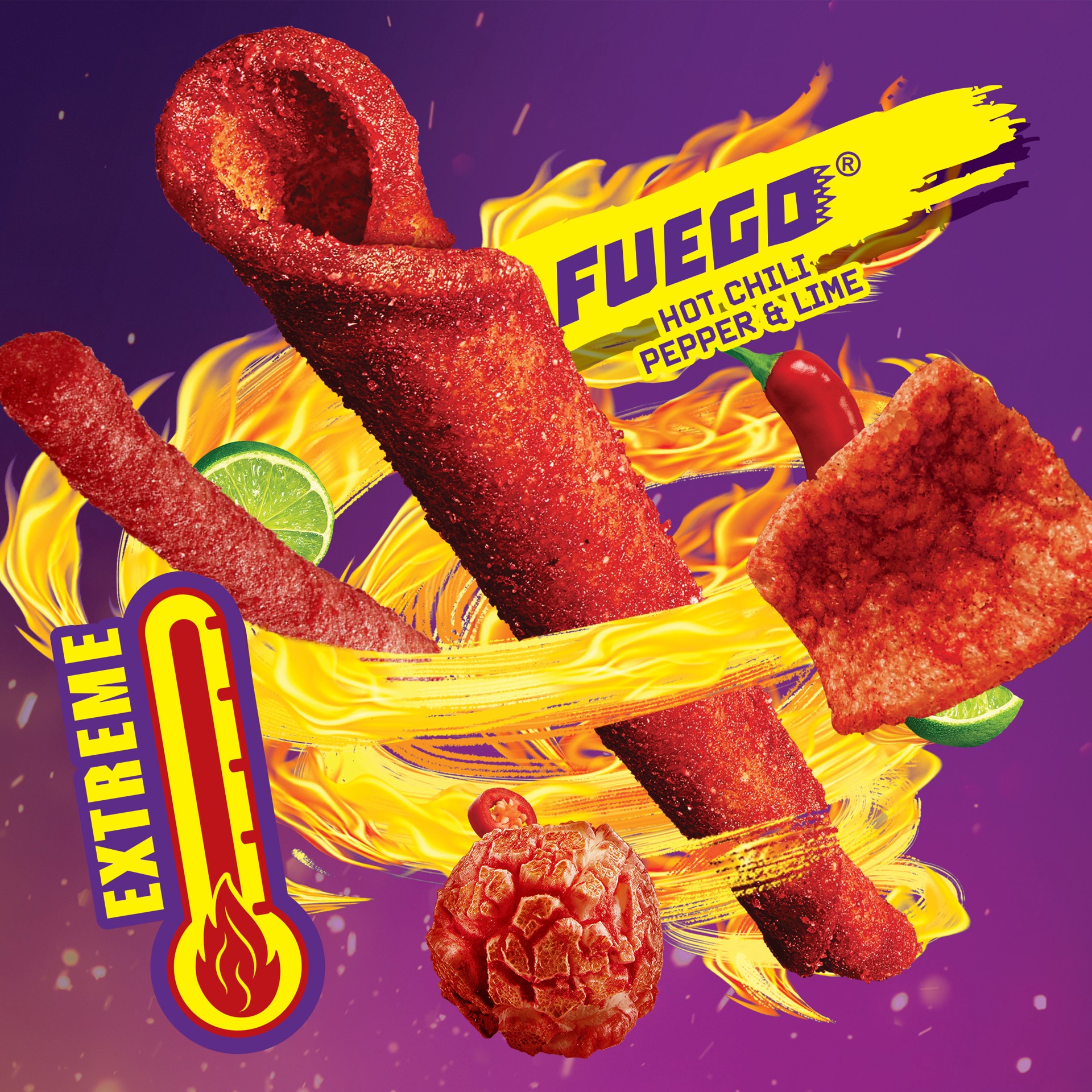 slide 2 of 2, Takis Fuego Snack Mix 2.5 oz, 2.5 oz