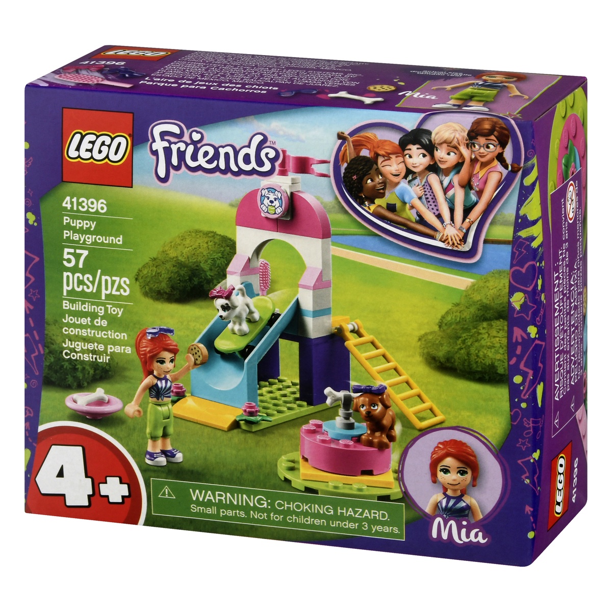 slide 3 of 8, LEGO Friends Puppy Playground 41396 Starter Building Kit, 1 ct