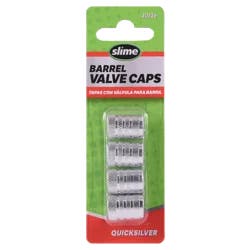 Slime Barrel Tire Caps, Gunmetal Gray