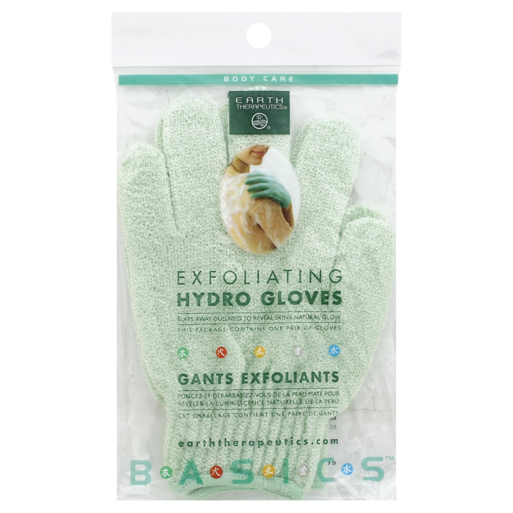 slide 1 of 1, Earth Therapeutics Exfoliating Hydro Gloves, 1 ct