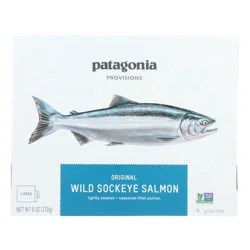Patagonia Wild Sockeye Salmon 6 oz