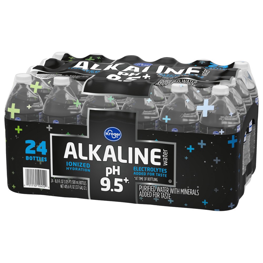 slide 4 of 6, Kroger Alkaline Water - 24 ct; 16.9 fl oz, 24 ct; 16.9 fl oz