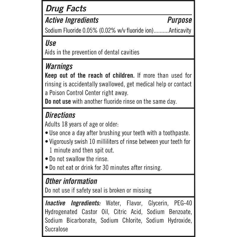 slide 3 of 3, TheraBreath Overnight Mouthwash, Chamomile Mint Flavor, Alcohol Free, 16 fl oz, 16 oz