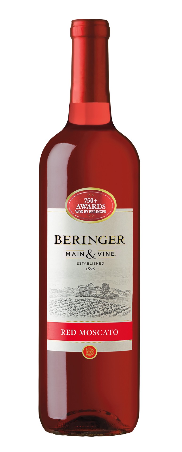 slide 2 of 2, Beringer Main & Vine™ Red Moscato White Wine, 750ml bottle, 750 ml