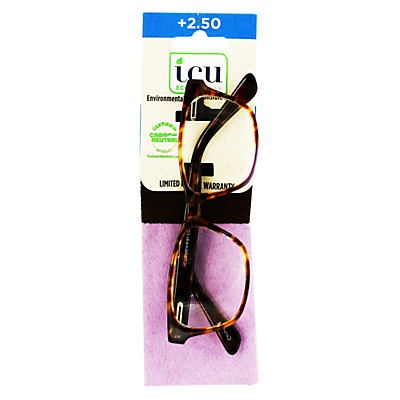 slide 1 of 1, ICU Eyewear Women's Reading Glasses +2.50, 1 ct