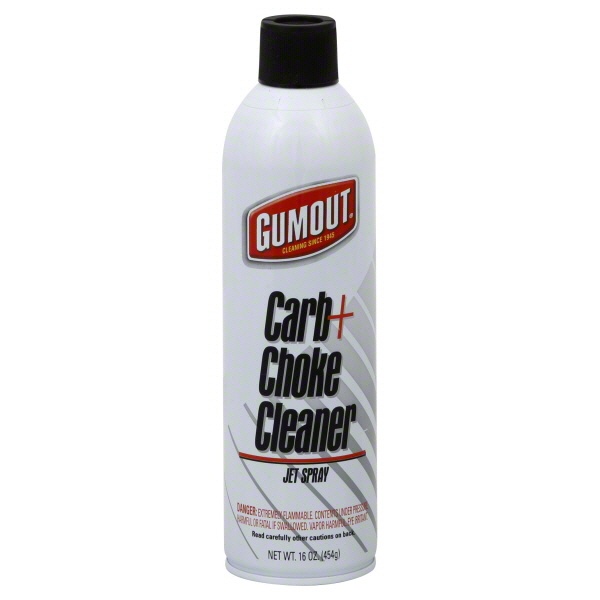 slide 1 of 1, Gumout Carb Plus Choke Cleaner Jet Spray, 14 oz