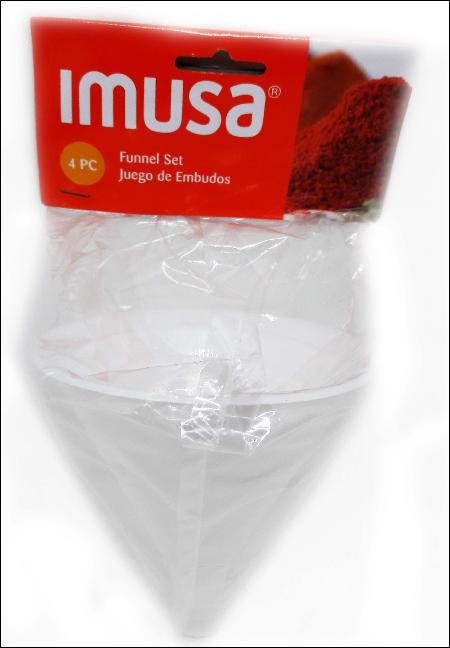 slide 1 of 1, IMUSA Funnel Set, 1 ct