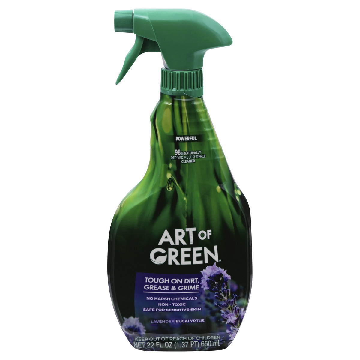 slide 11 of 12, Art of Green Powerful Lavender Eucalyptus Multisurface Cleaner 22 oz, 22 oz