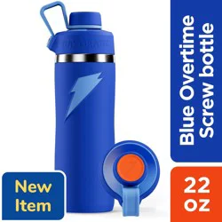 Gatorade® Blue Screw Top Water Bottle