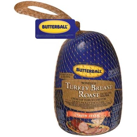 slide 1 of 1, Butterball Cajun Style Boneless Turkey Breast, 48 oz