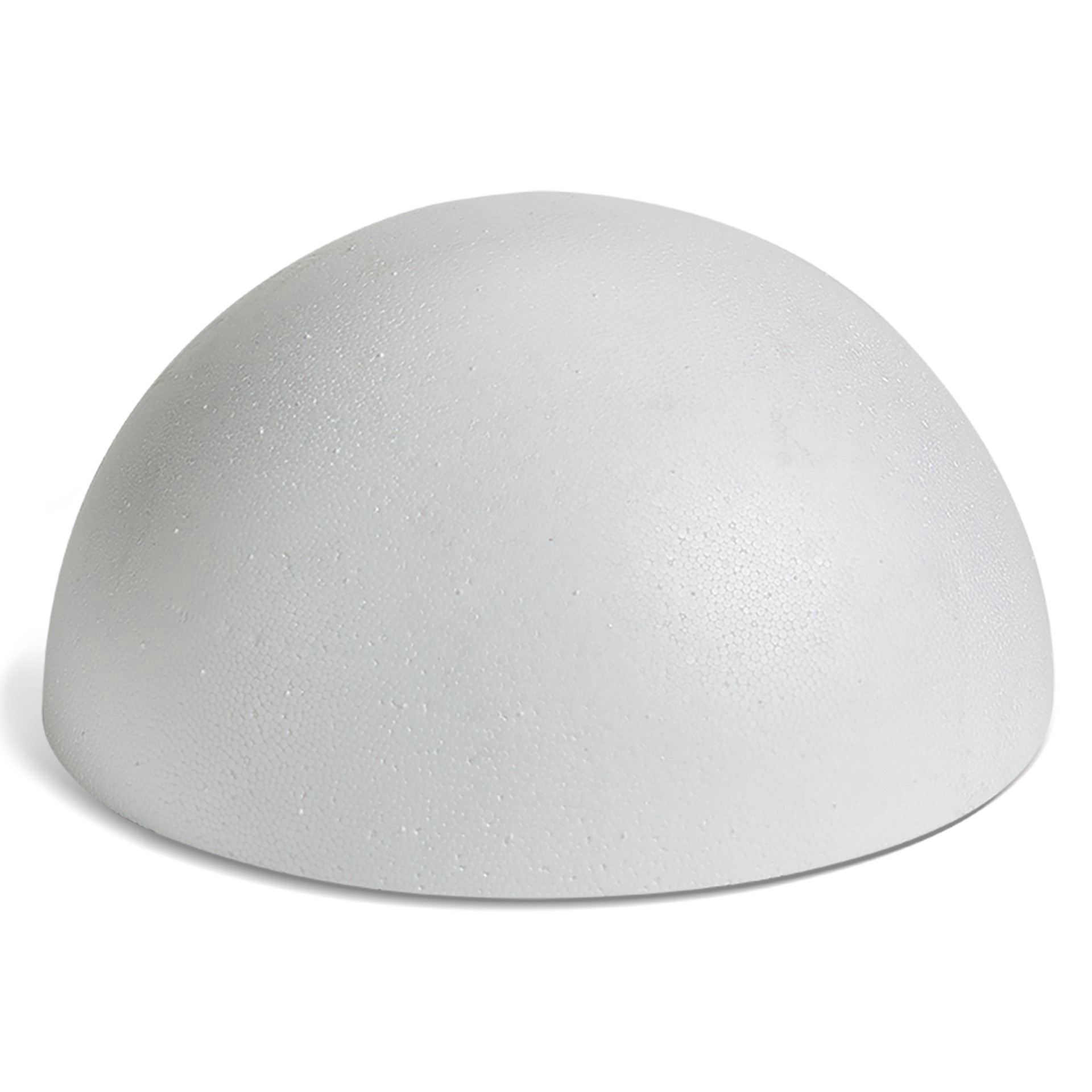 slide 4 of 10, Floracraft Smoothfōm 9.9" Hollow Foam Half Ball, 5 in x 9.9 in