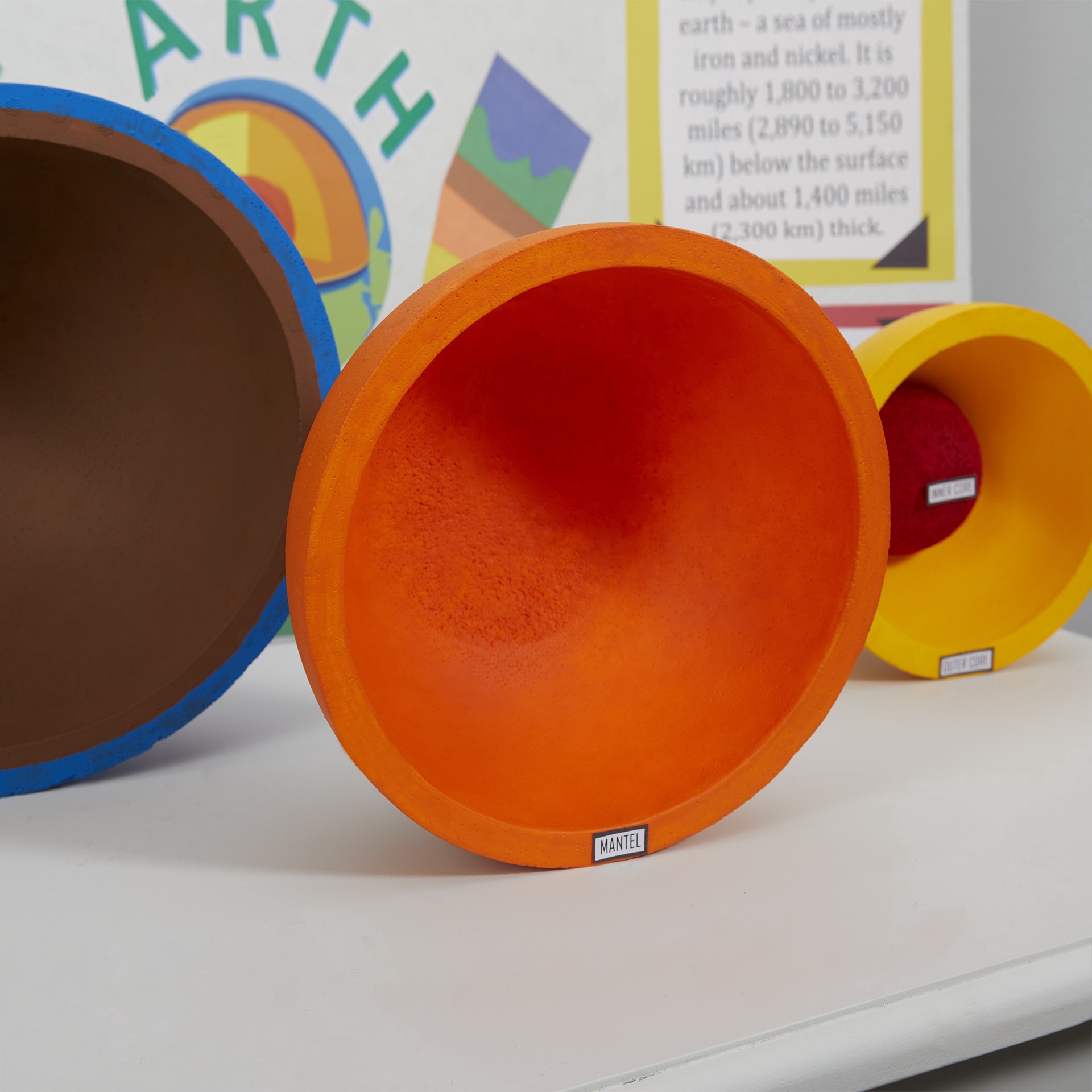 slide 3 of 10, Floracraft Smoothfōm 9.9" Hollow Foam Half Ball, 5 in x 9.9 in