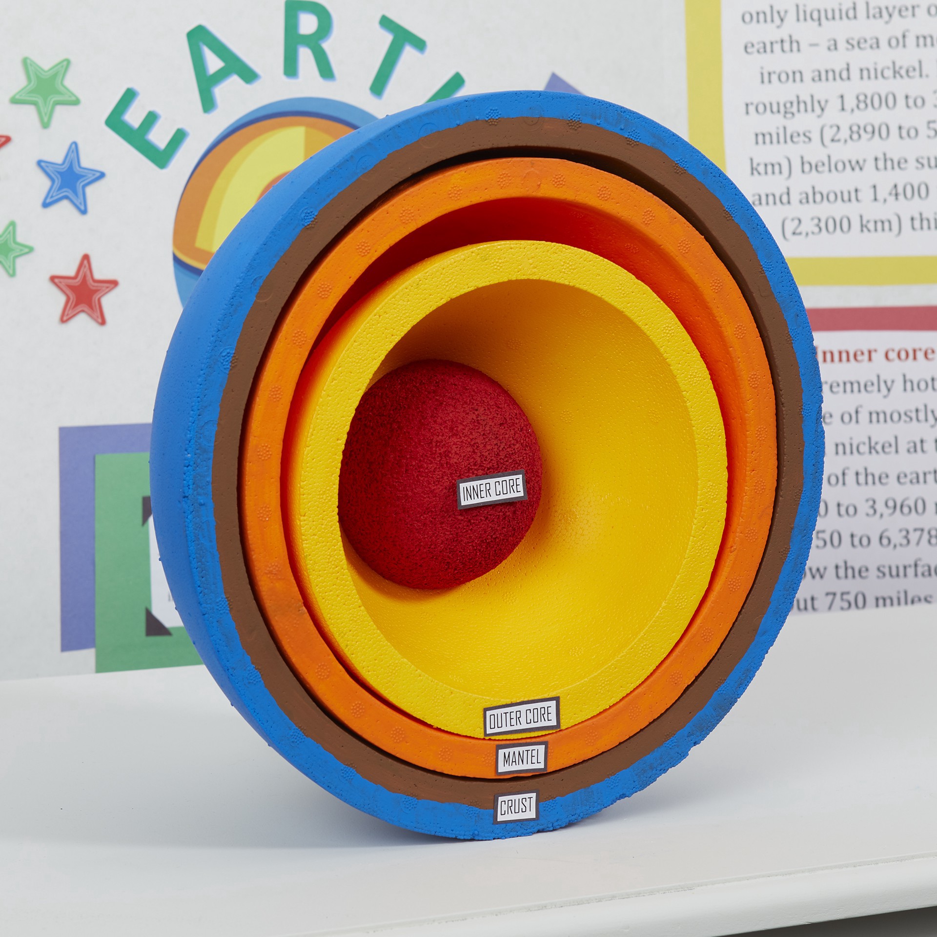 slide 10 of 10, Floracraft Smoothfōm 9.9" Hollow Foam Half Ball, 5 in x 9.9 in