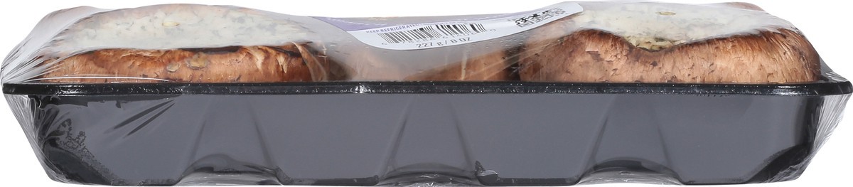 slide 9 of 13, Champs Stuffed Spinach & Artichoke Cheese Baby Bella Caps 8 oz, 8 oz