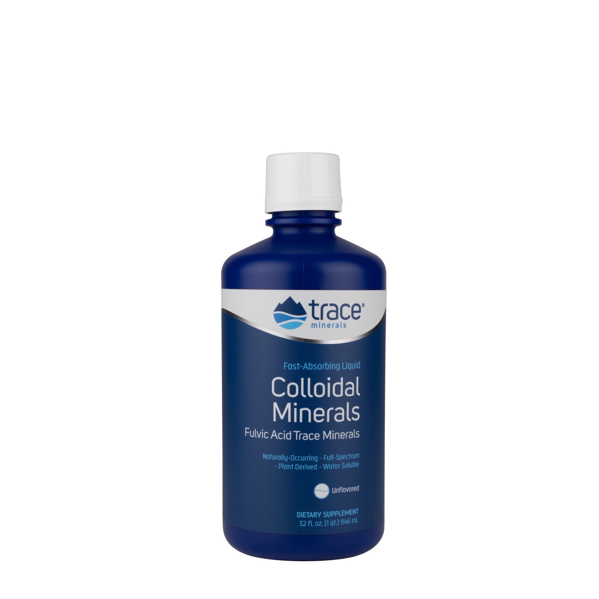 slide 1 of 1, Trace Minerals Colloidal Minerals Unflavored, 32 fl oz