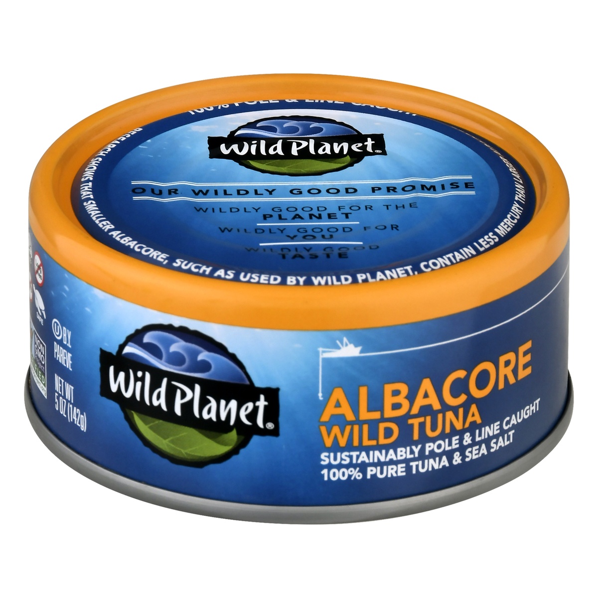 slide 1 of 5, Wild Planet Wild Albacore Tuna - 5oz, 5 oz