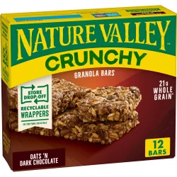 Nature Valley Crunchy Oats n' Dark Chocolate Granola Bars