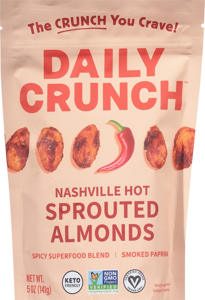 slide 4 of 9, Daily Crunch This vegan take on the iconic “Nashville Hot” flavor is an ode to our hometown, where spicy hot chicken reigns., 4 oz