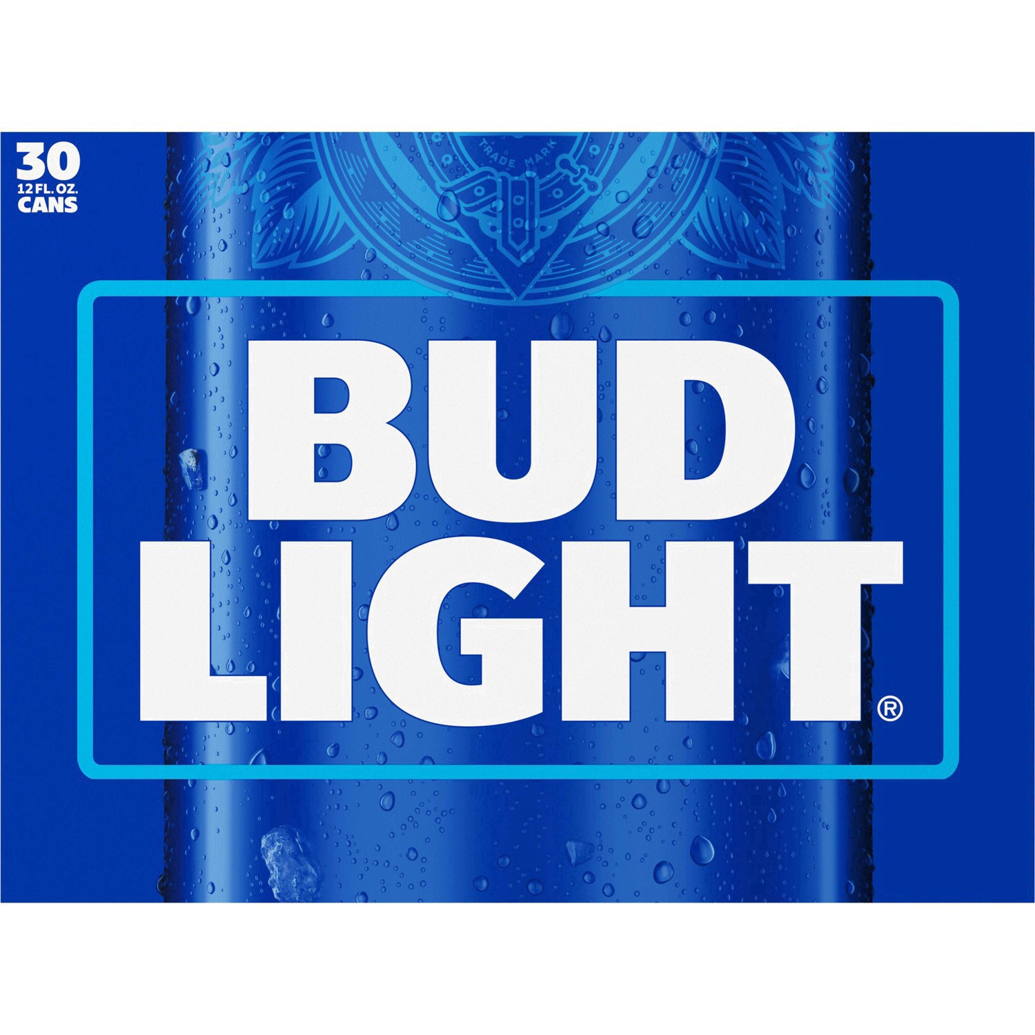 slide 6 of 44, Bud Light American Lager Beer 30 Pack, 12 fl oz Cans, 360 fl. oz