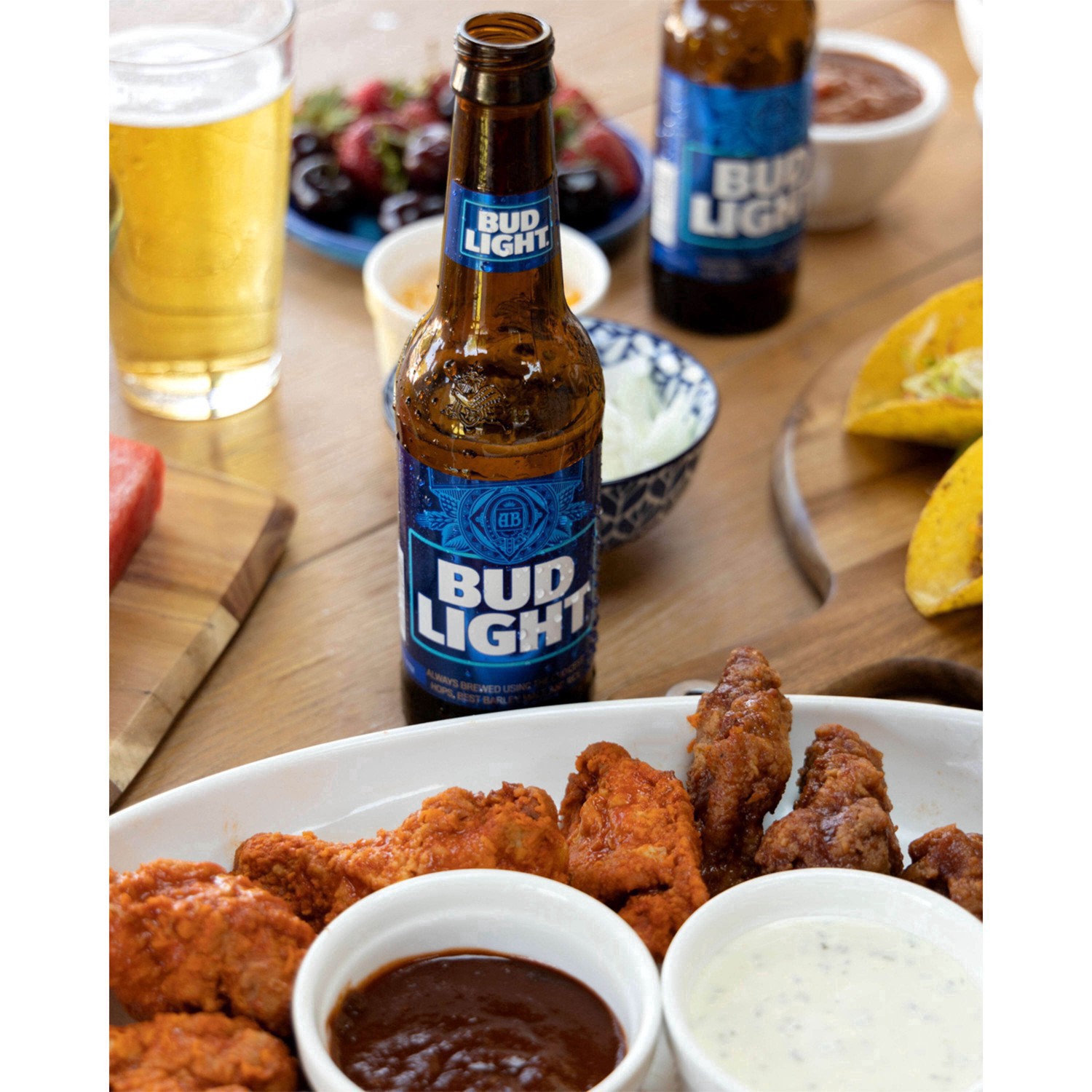 slide 7 of 44, Bud Light American Lager Beer 30 Pack, 12 fl oz Cans, 360 fl. oz