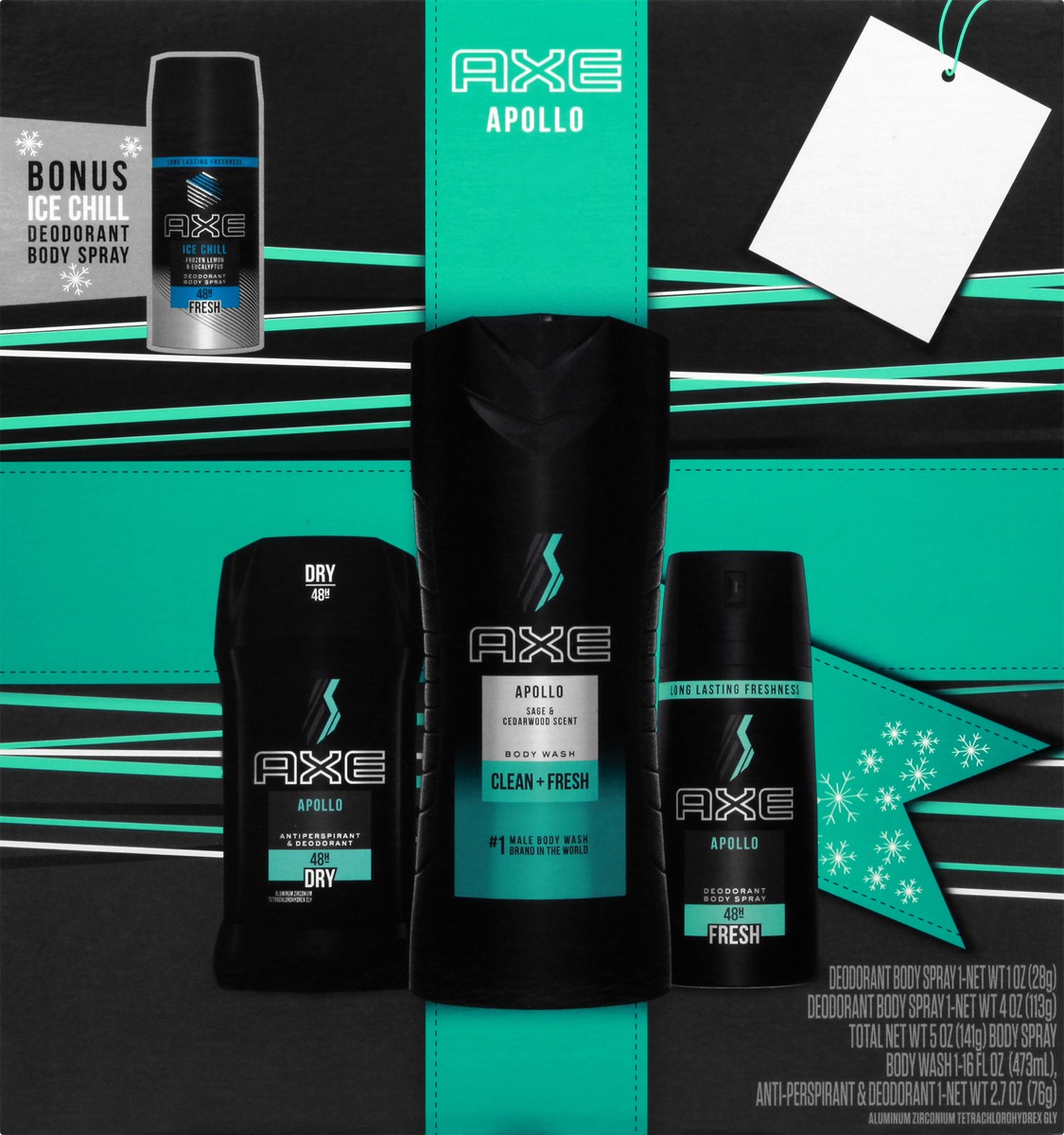 slide 8 of 11, AXE Apollo Gift Set 1 ea, 1 ct