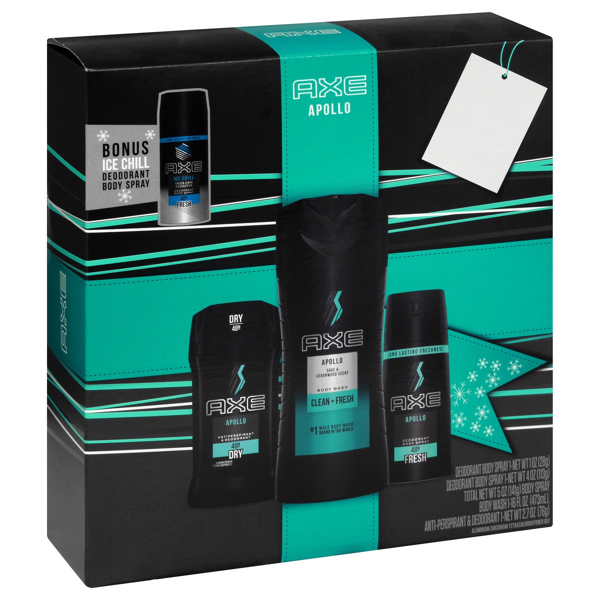 slide 11 of 11, AXE Apollo Gift Set 1 ea, 1 ct