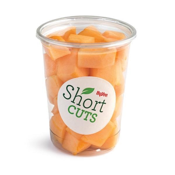 slide 1 of 1, Hy-Vee Short Cuts Cantaloupe, per lb