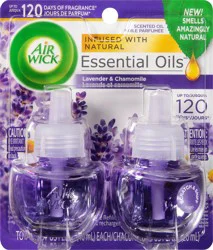 Air Wick Essential Oils Lavender & Chamomile Scented Oil Refills 2 - 0.67 fl oz
