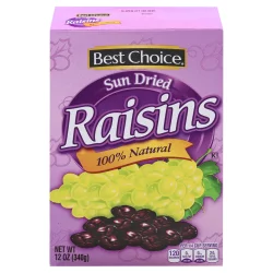 Best Choice Seedless Raisins - 12 oz