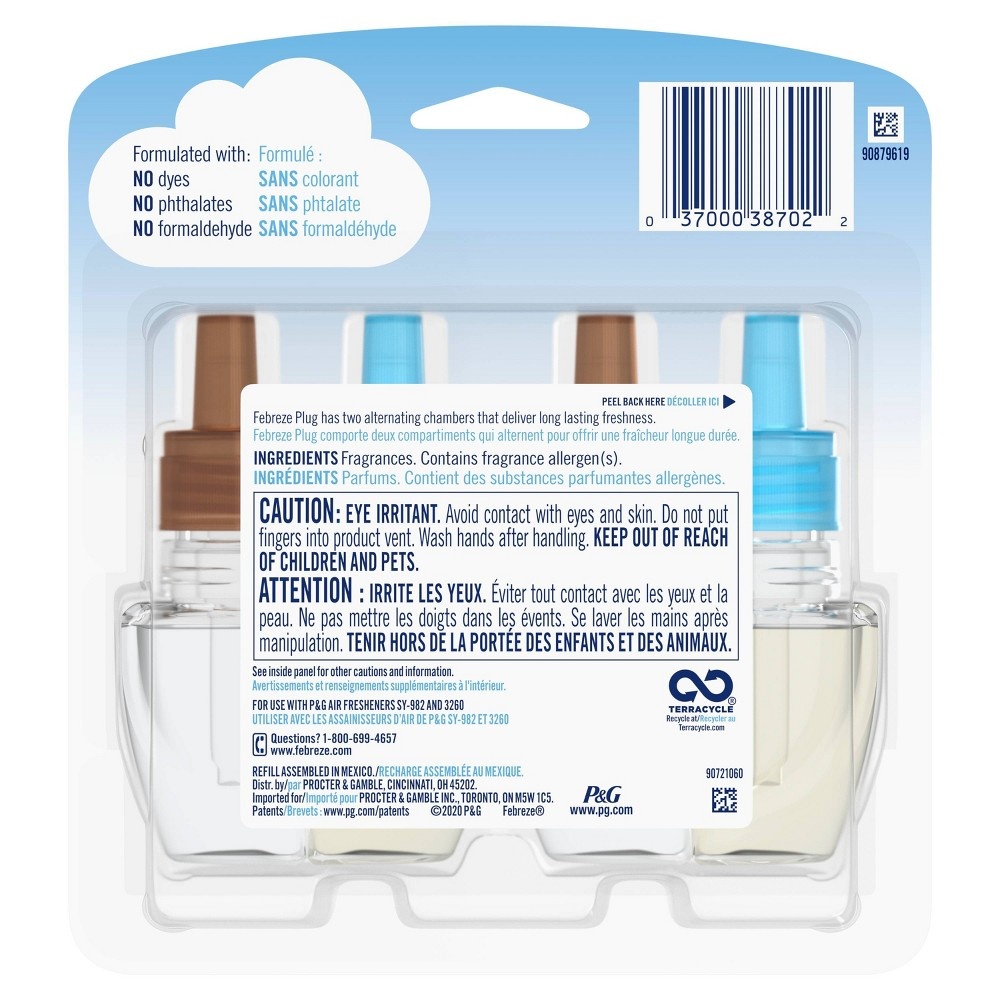 slide 4 of 4, Febreze Whispering Woods Plug Refills, 2 ct; 0.87 oz