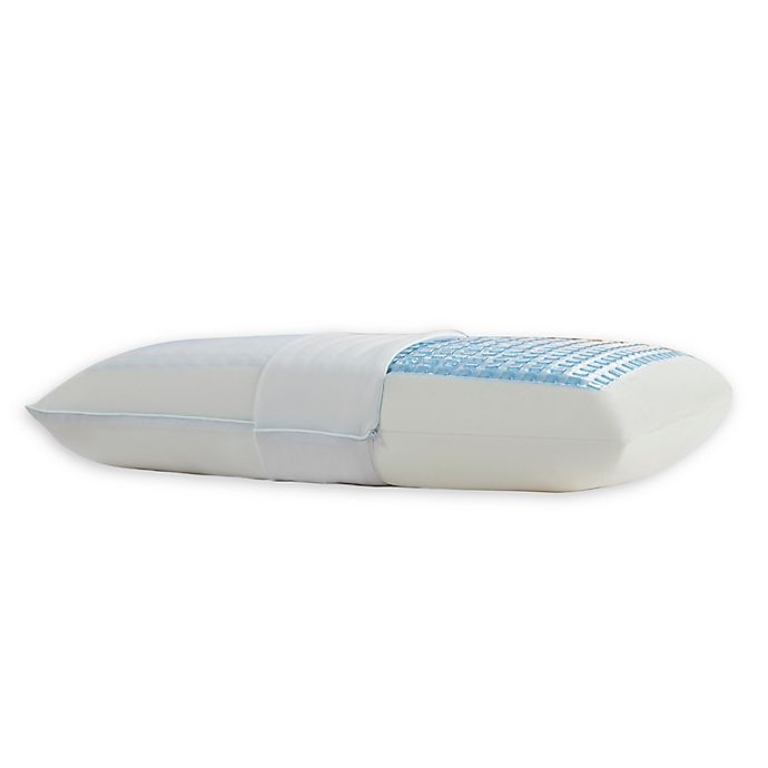 slide 1 of 5, Therapedic Cooling Gel & Memory Foam Pillow, 1 ct