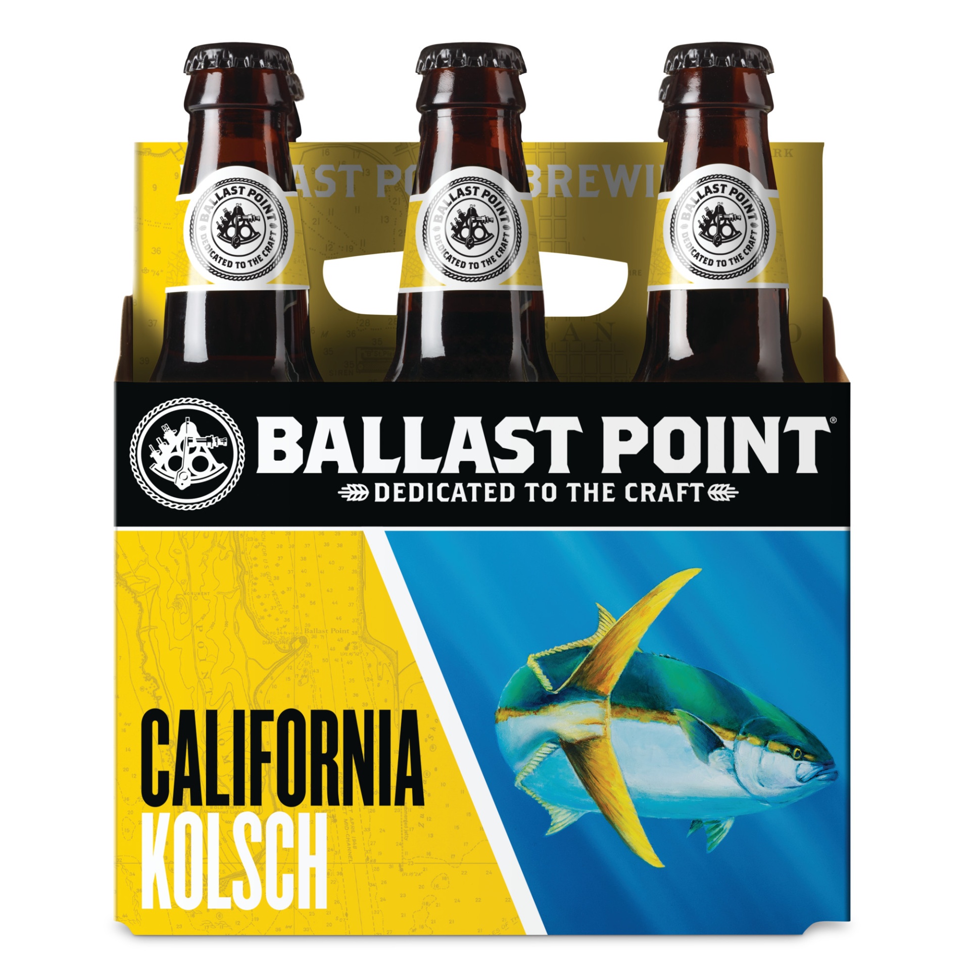 slide 1 of 1, Ballast Point Pale Ale Bottles, 6 ct; 12 oz