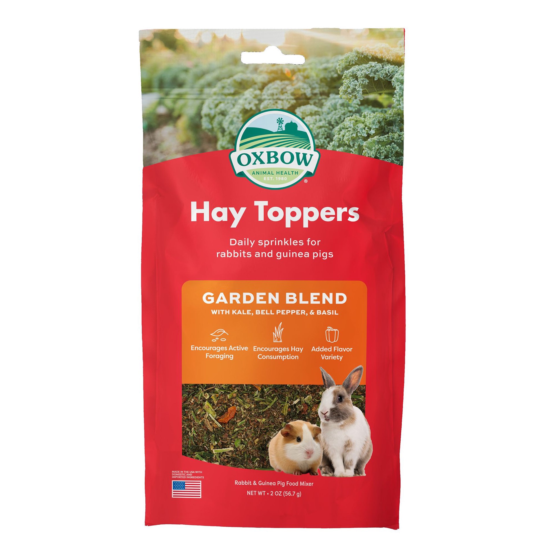 slide 1 of 1, Oxbow Hay Toppers - Garden Blend, 2 oz