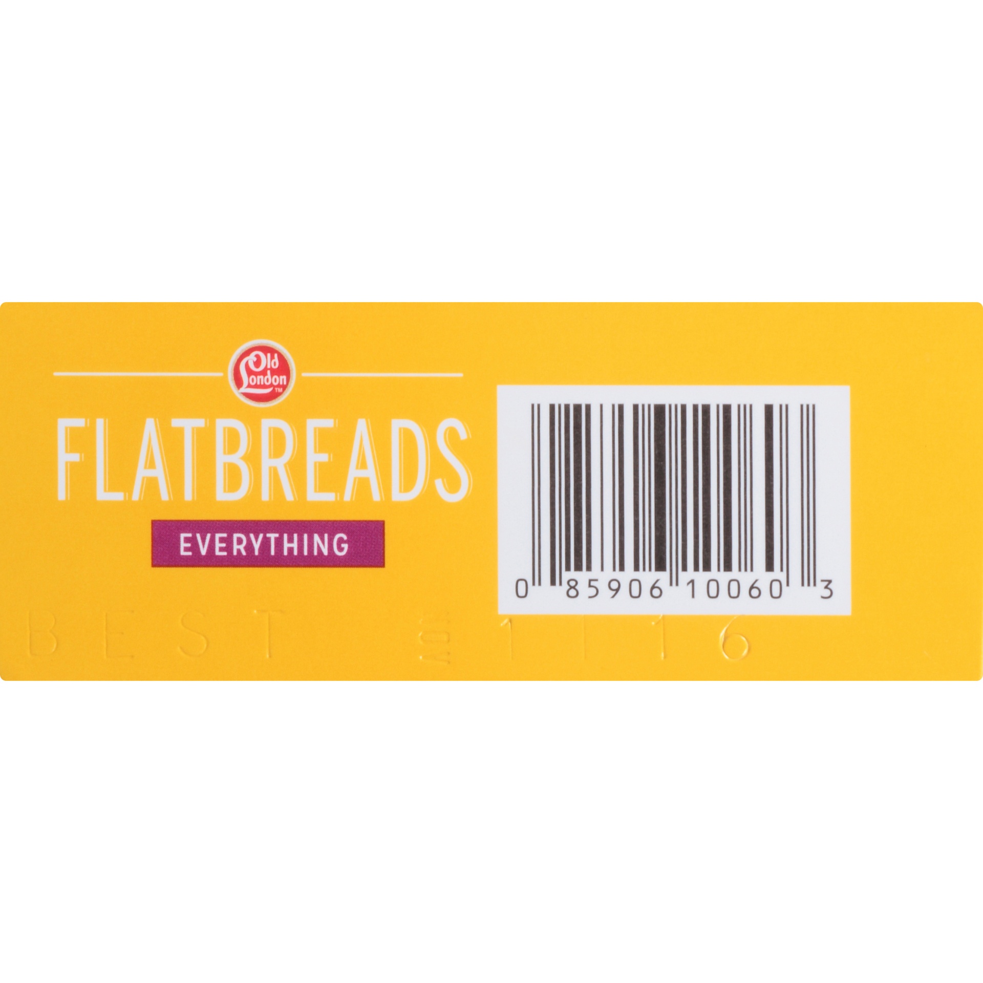 slide 5 of 8, JJ Flats Everything Flat Bread, 5 oz