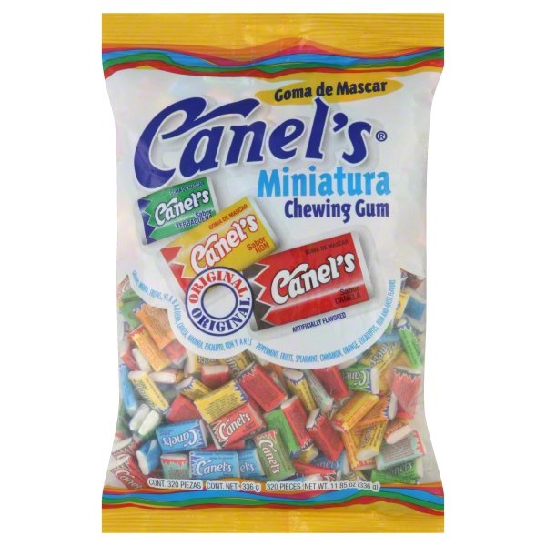 slide 1 of 1, Canel's Miniature Gum, 11.85 oz