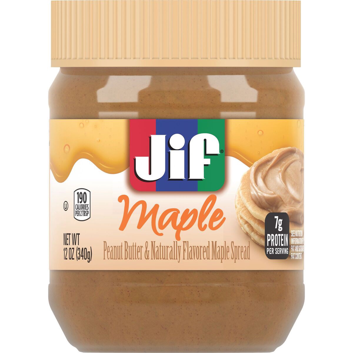 slide 8 of 13, Jif Spread, 12 oz