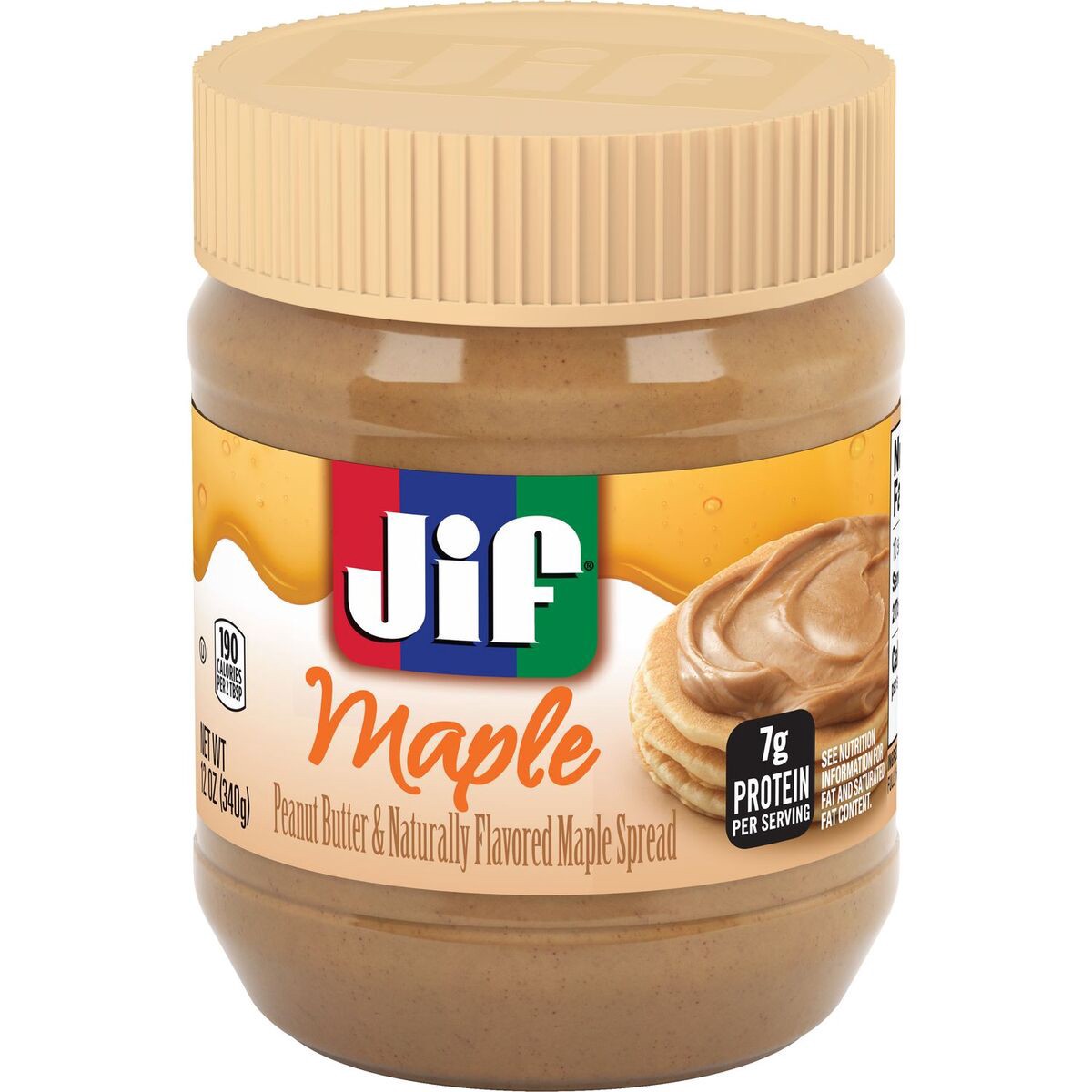 slide 6 of 13, Jif Spread, 12 oz