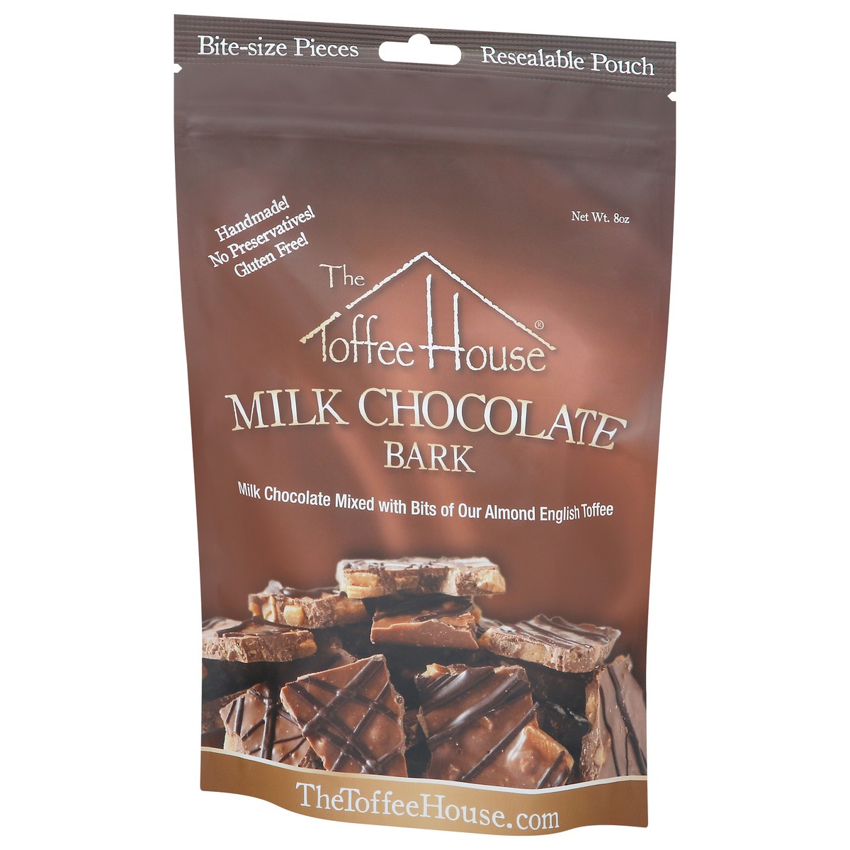 slide 5 of 9, The Toffee House Milk Choc Bark - 8 oz, 8 oz
