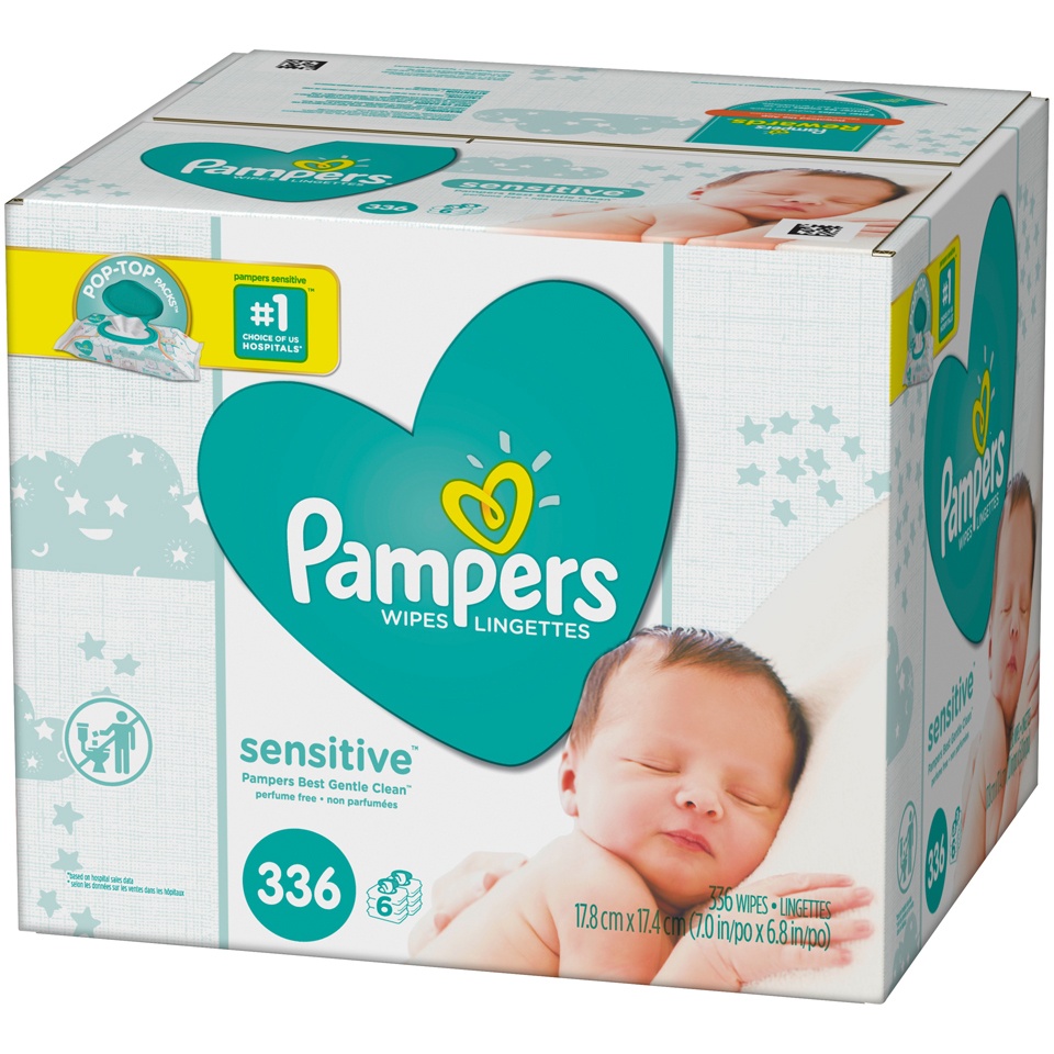 slide 3 of 3, Pampers Baby Fresh Wipes, 320 ct