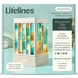 Lifelines FlowCrafts Stained Glass Lamp
