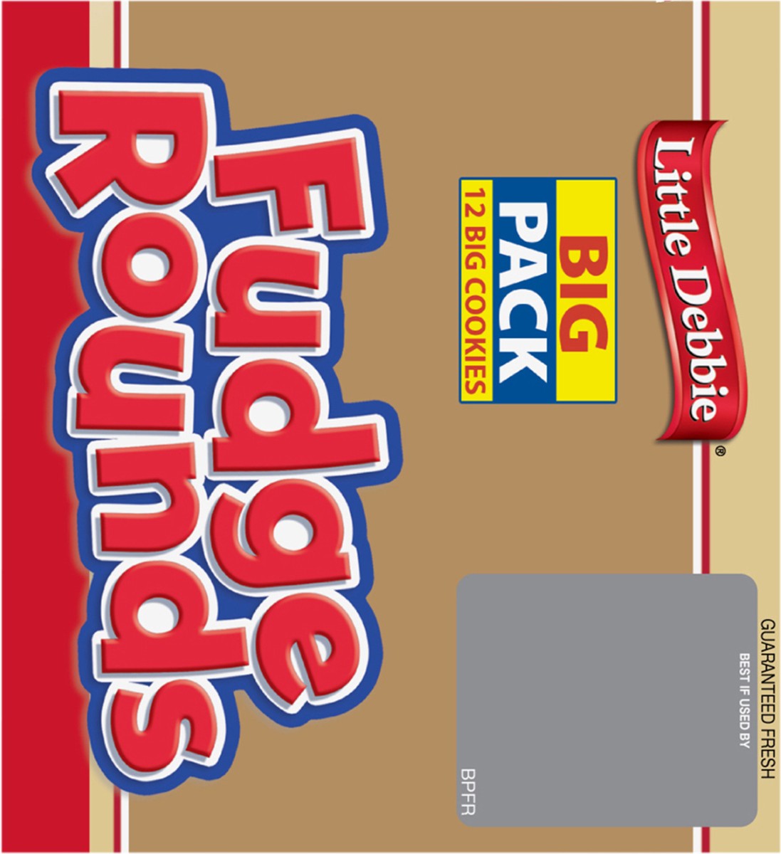 slide 13 of 13, Little Debbie Snack Cakes, Little Debbie Big Pack Fudge Rounds, 12 ct