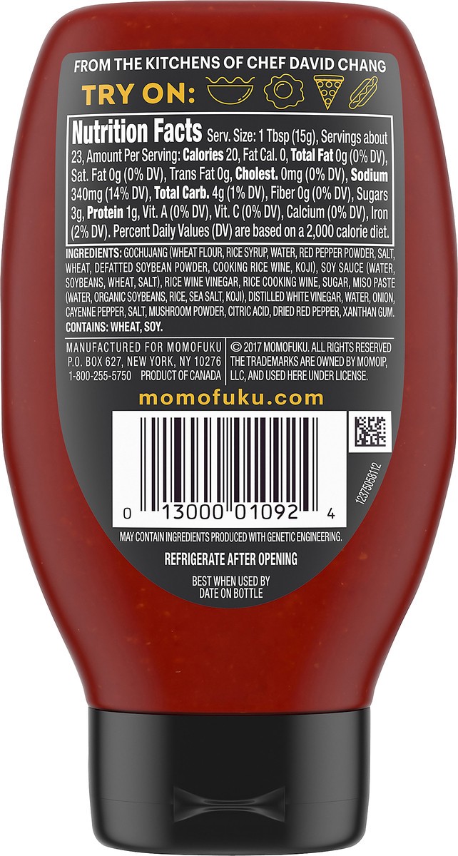 slide 12 of 14, Momofuku Ssam Sauce Original Korean Chili Sauce, 12 oz Bottle, 12 oz