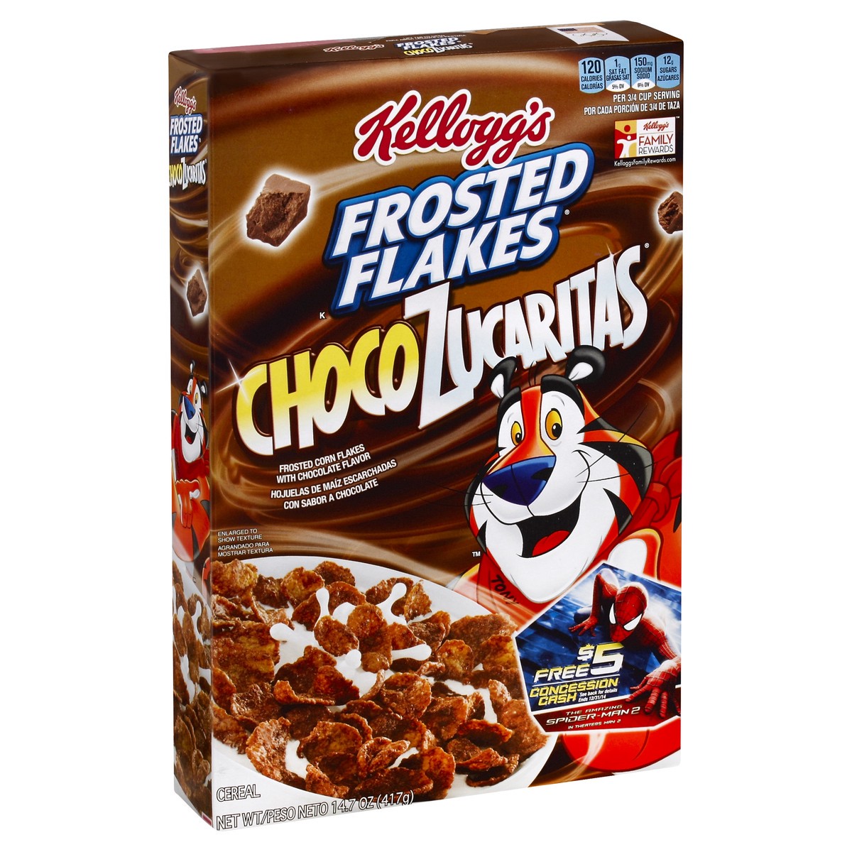 slide 7 of 7, Frosted Flakes Cereal 14.7 oz, 14.7 oz